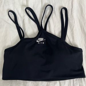 Nike air sports bra, medium, NWOT, black